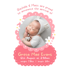 Greta Mae Floral Announcement