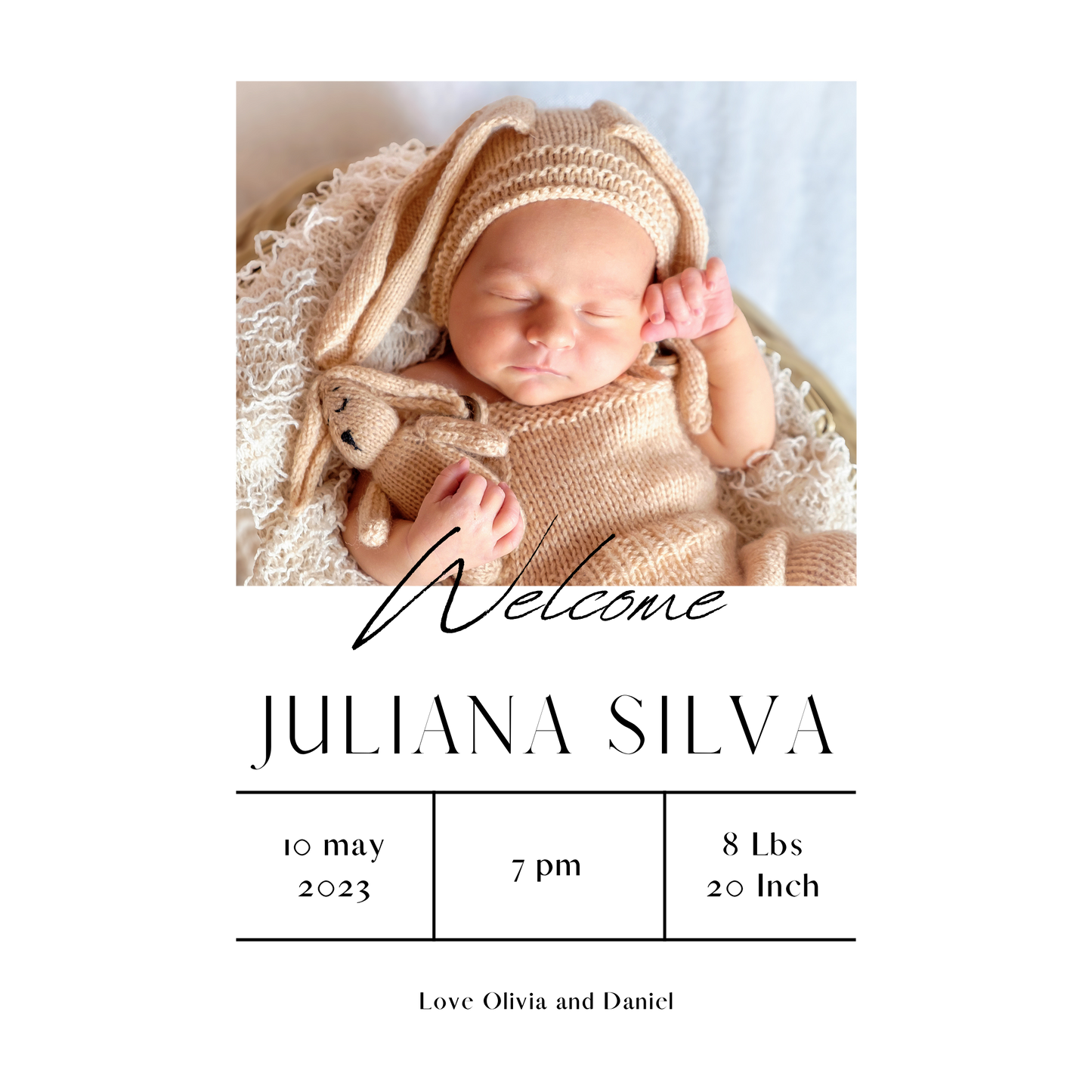 Avery Sleepy Bunny