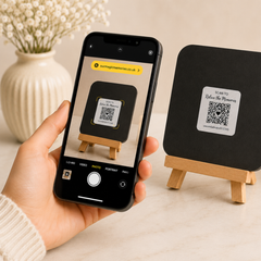 Personalised First Trip Around the Sun Memory Coaster with QR Code | MDF Coaster & Fridge Magnet | Our Magic Memories™