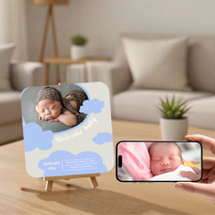 Welcome Baby Clouds