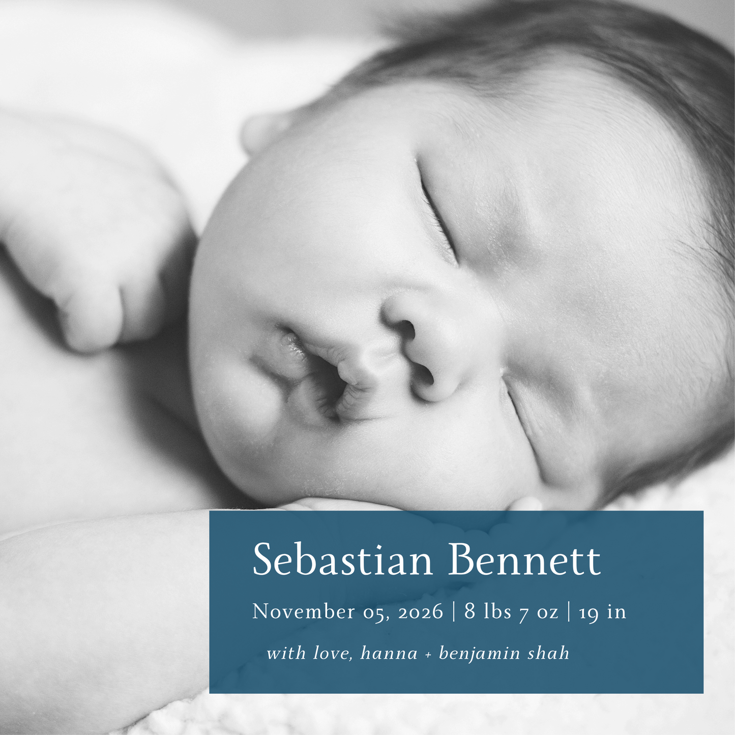 Blue Banner Sebastian