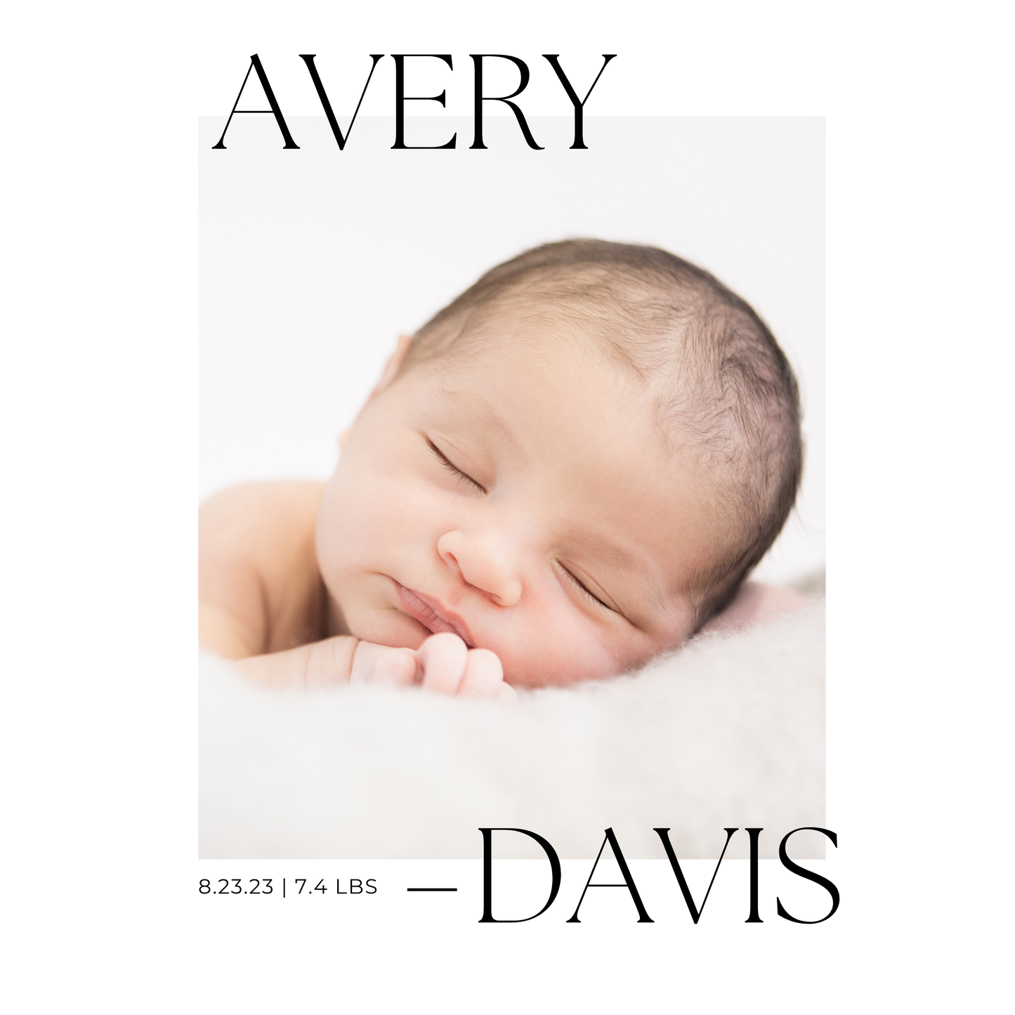 Minimal Frame Avery