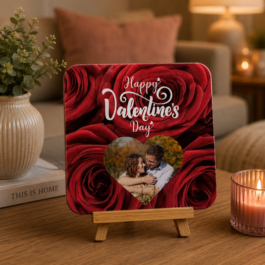 Romantic Red Rose Valentine Memory Keepsake