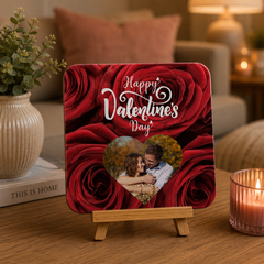 Romantic Red Rose Valentine Memory Keepsake