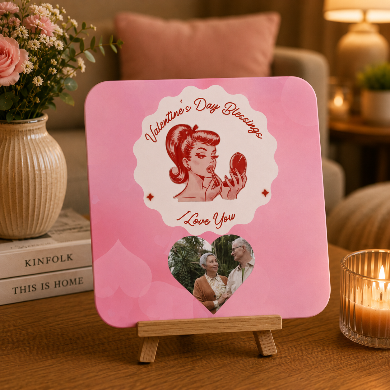 Vintage Valentine Love You Keepsake
