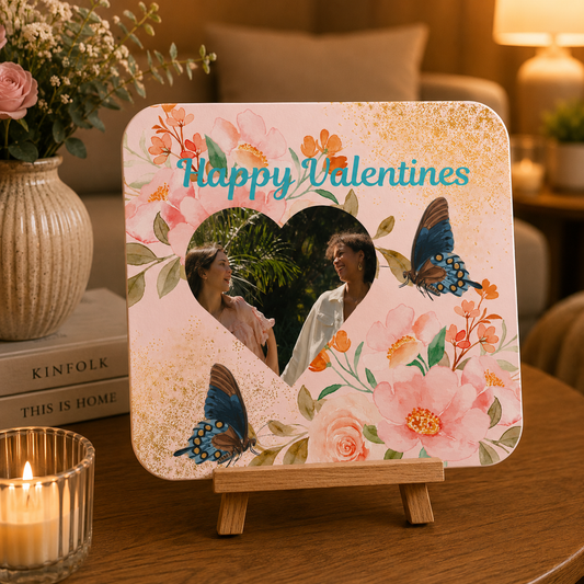 Floral Butterfly Valentine Keepsake