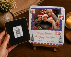 Vintage Santa Christmas Keepsake Coaster