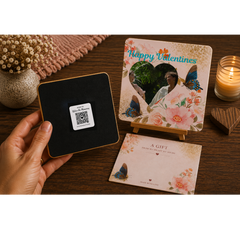 Floral Butterfly Valentine Keepsake