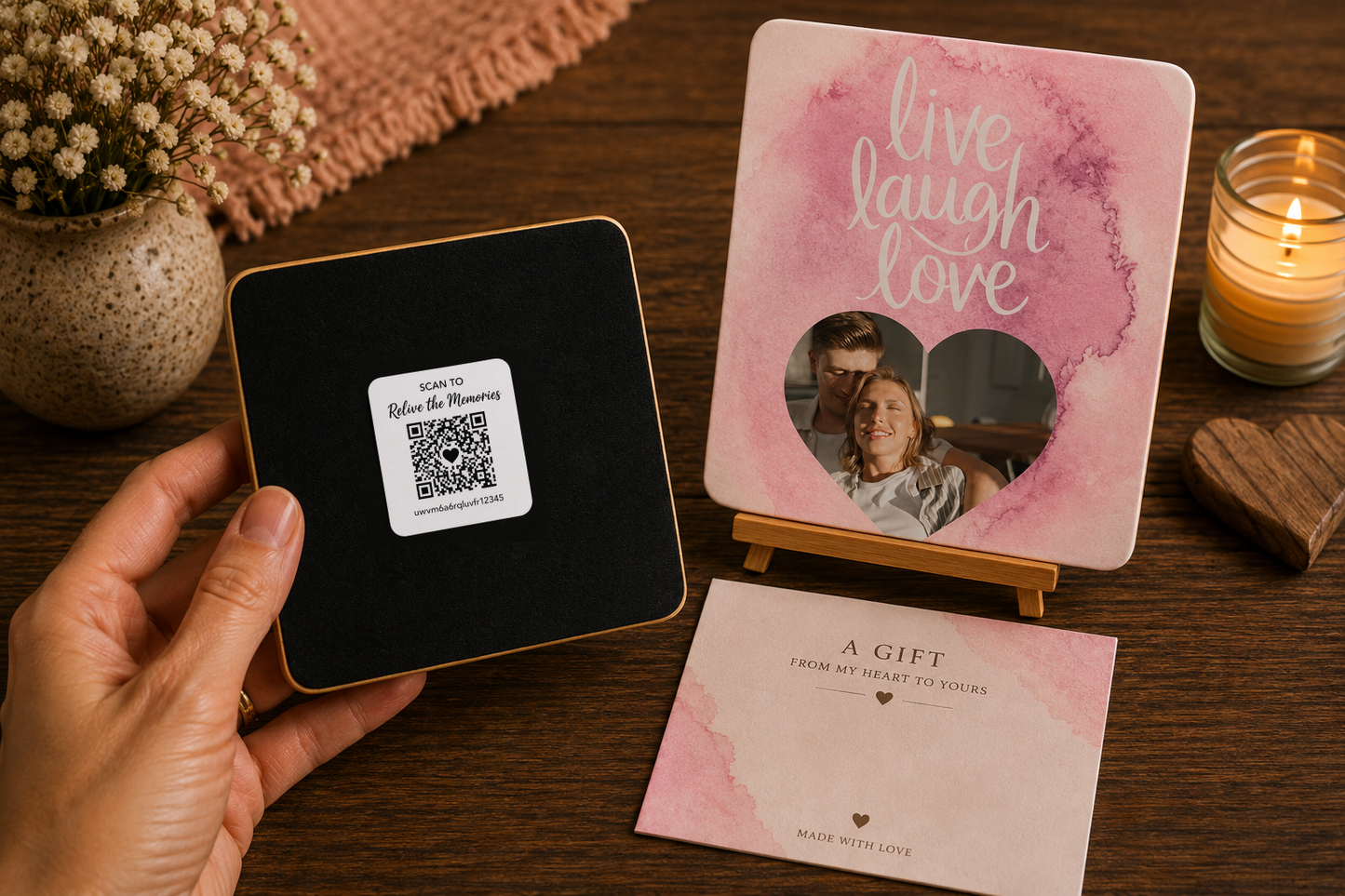 Love Laugh Love Memory Keepsake