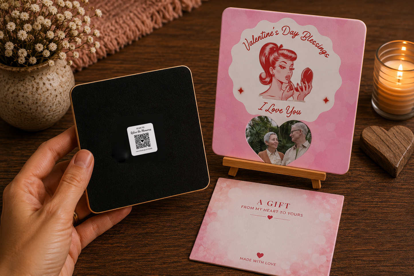 Vintage Valentine Love You Keepsake